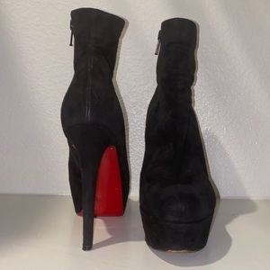 Christian Louboutin Bianca boot 120mm worn- in good condition size 35.5 5 1/2 US
